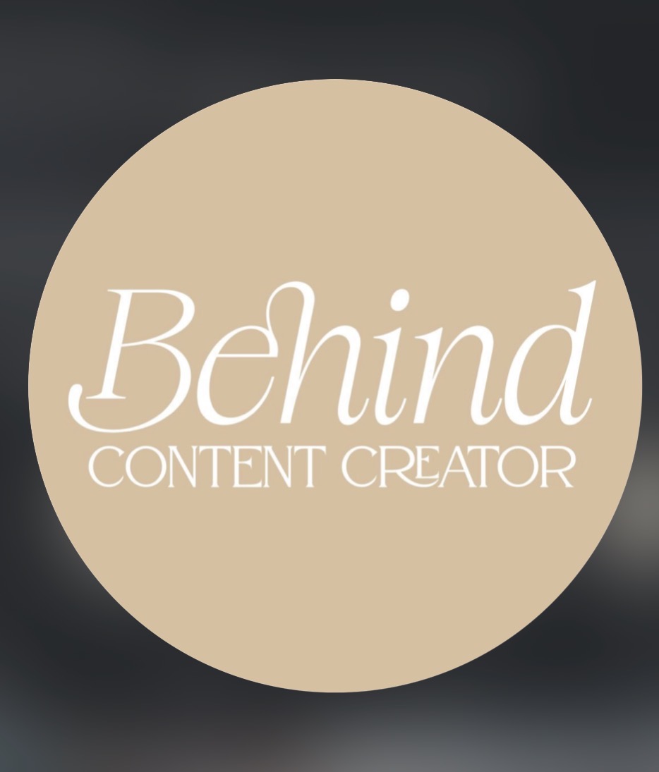 Behind 
